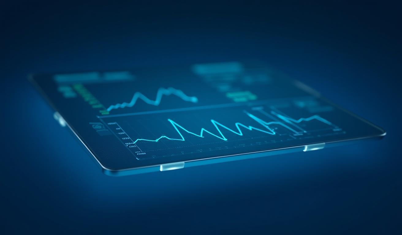 Screenshot der HealthTrack Pro App