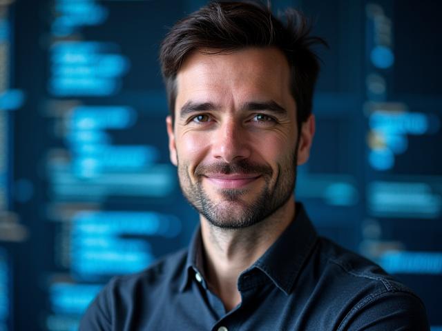 Porträt von David Schmidt, Senior Mobile Entwickler