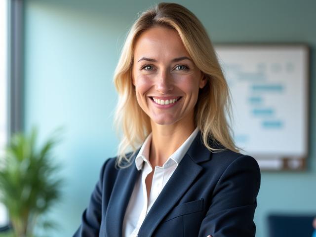 Porträt von Lena Huber, Projektmanagerin